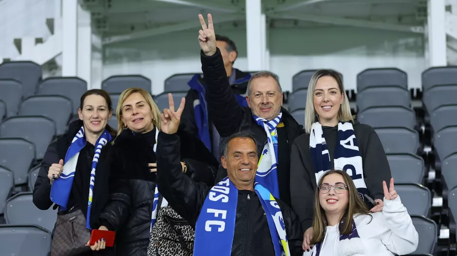Ο κόσμος της Πάφος FC στο "Αλφαμέγα" (φώτος)