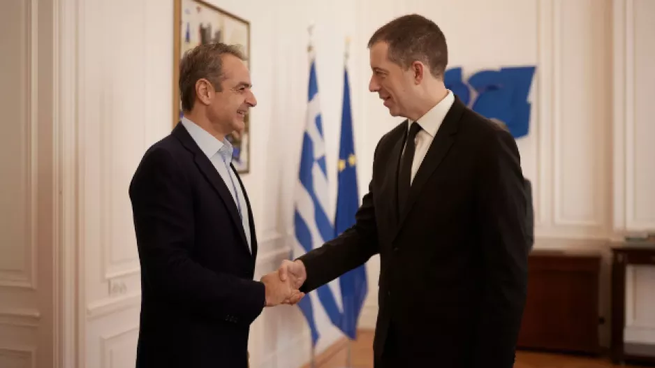 Συνάντηση Μητσοτάκη με τον Σέρβο ΥΠΕΞ - Στο «τραπέζι» η ευρωπαϊκή πορεία της χώρας