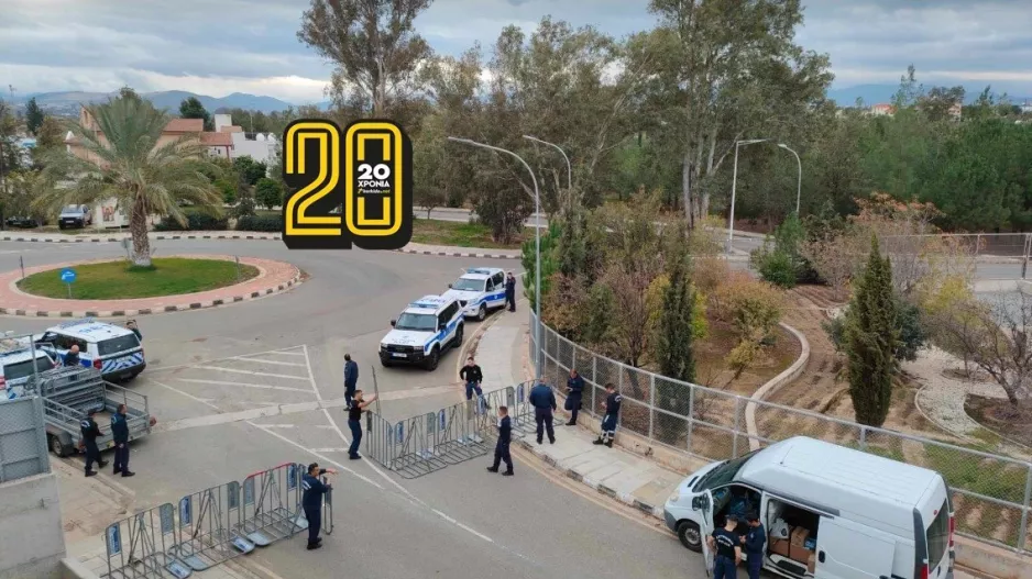 Το σκηνικό στην Περιστερώνα (Φώτος)