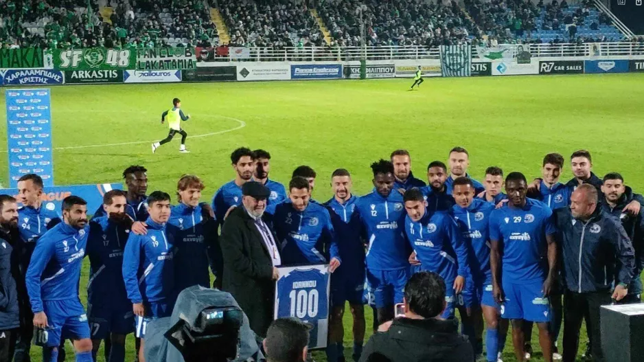 Τίμησε τον 100άρη Ιωάννου 