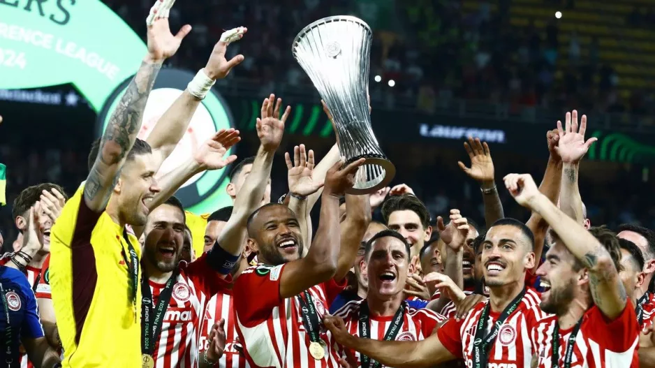 Ολυμπιακός: Η UEFA αποθέωσε τους ερυθρόλευκους και τον εκτελεστή Ελ Κααμπί για τον άθλο στο Conference League