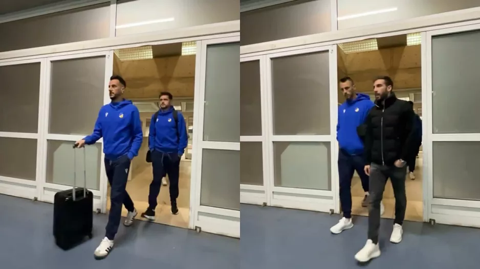 (Φώτος) H άφιξη του ΑΠΟΕΛ