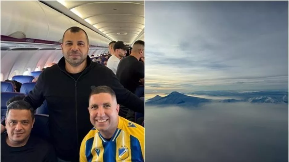 Ταλαιπωρία και οι ΑΠΟΕΛίστες/ Κύκλους πάνω απ' το Ερεβάν - Προσγείωση... σε Τυφλίδα