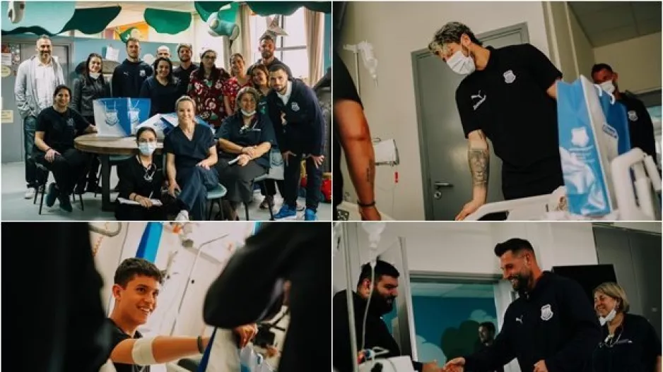 Αντιπροσωπεία του Απόλλωνα στο Γενικό Νοσοκομείο Λεμεσού (Φώτος/Βίντεο)