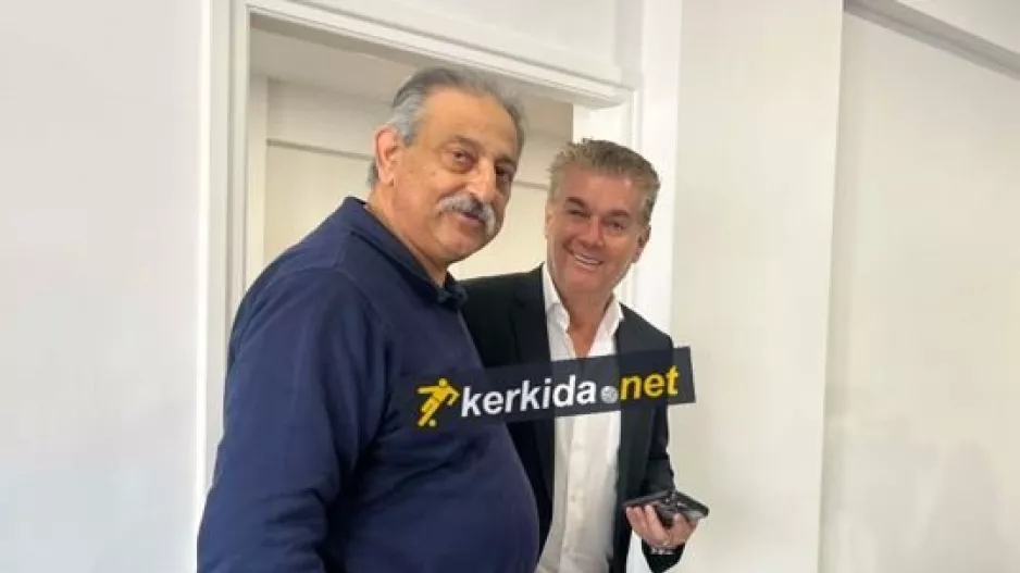 (Φωτορεπορτάζ Kerkida) Παπασταύρου, στα γραφεία της ΕΔΠΑ
