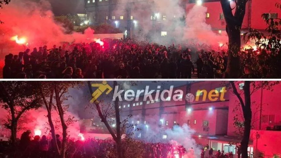 (ΒΙΝΤΕΟ-Φώτος Kerkida) "Καυτή" ατμόσφαιρα για την αποστολή της "Κυρίας"