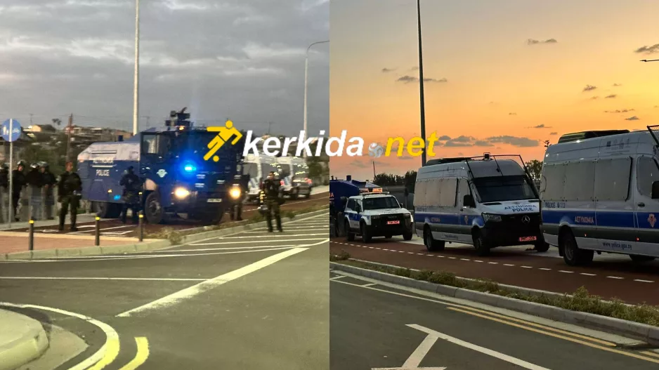 "Αλφαμέγα"/ Διακριτική παρουσία Αστυνομίας (Φώτος)