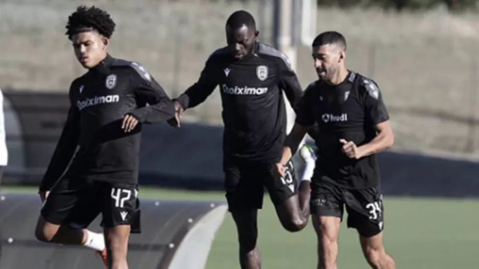 ΠΑΟΚ: Προπόνηση με παρόντα Κόλεϊ