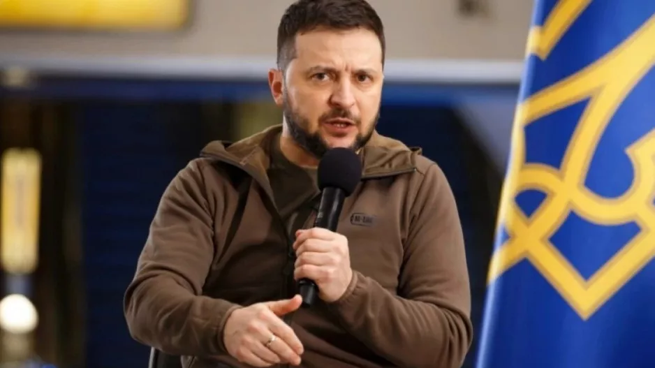 Ο  Ζελένσκι συναντήθηκε με τον αρχηγό της αντιπολίτευσης στη Γερμανία