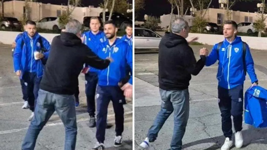 Υποδέχθηκε την αποστολή 