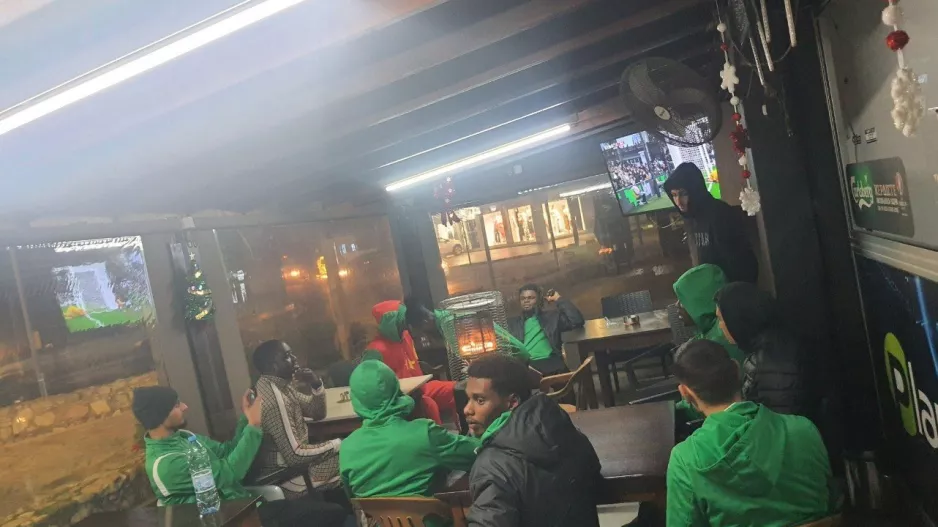 Παρέθεσε γεύμα ο πρόεδρος (φώτος)