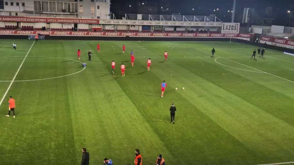 Η 11άδα της Νέας Σαλαμίνας (Δύο αλλαγές)