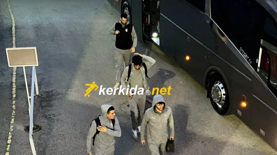 (ΦΩΤΟΣ kerkida) H άφιξη της Πάφος FC