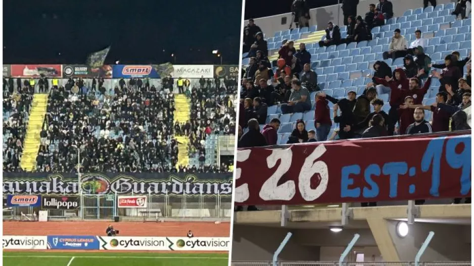 (ΦΩΤΟΣ) Οι κερκίδες στο "Τάσος Μάρκου"
