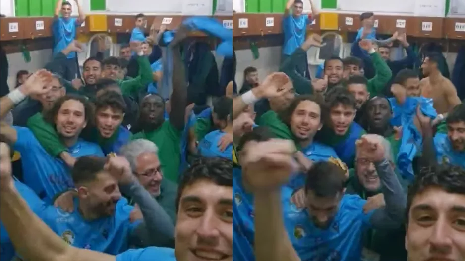 (Βίντεο) Τα πανηγύρια μετά την τριάρα! 