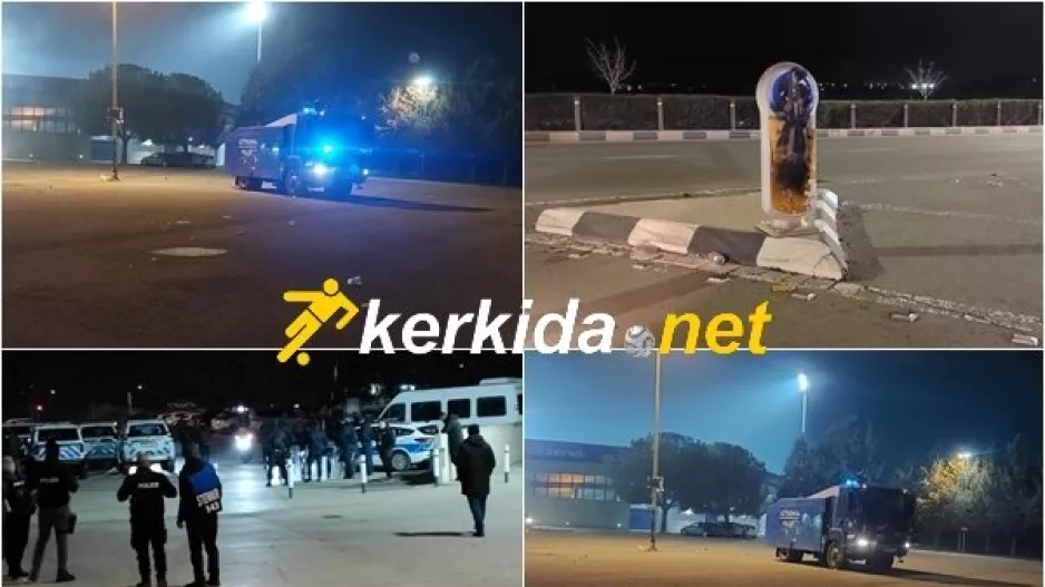 Παρατράγουδα... στο φινάλε/ Τρεις φορές χρήση δακρυγόνου η Αστυνομία (Φώτος)