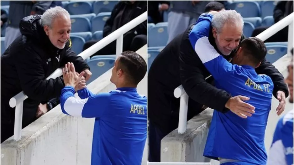 Αγκαλιά... σε Πιέρο!