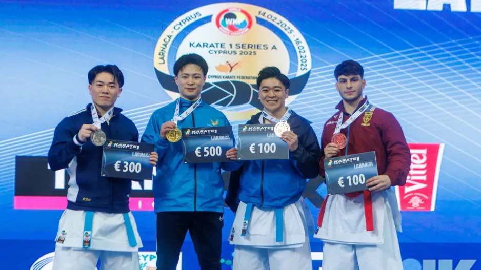 Θρίαμβος Κάτα και Κουμίτε στην Πρεμιέρα του Karate1 Series A στη Λάρνακα