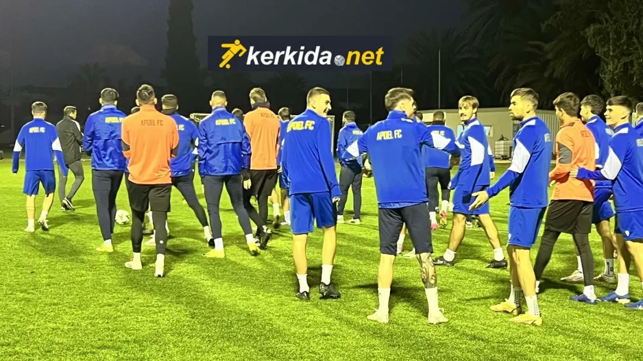 Το Kerkida στην προπόνηση του ΑΠΟΕΛ (φώτος/βίντεο)