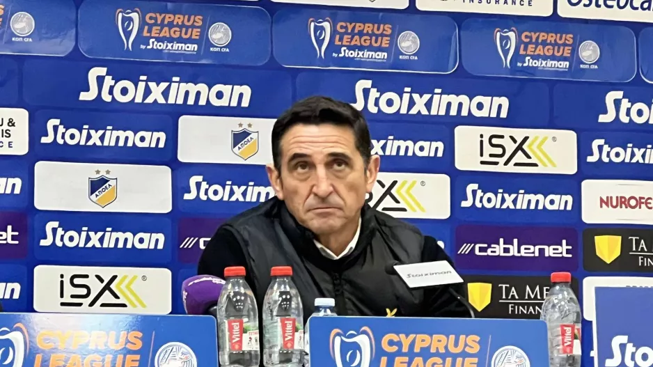 Χιμένεθ: "Ο ΑΠΟΕΛ πρέπει να είναι ψηλά, είμαστε αναγκασμένοι να συνεχίσουμε να παλεύουμε"