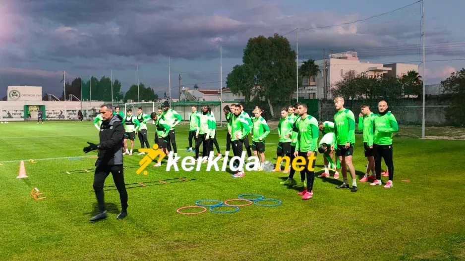 (Βίντεο/Φώτος) Το Kerkida.net στην προπόνηση της Ομόνοιας
