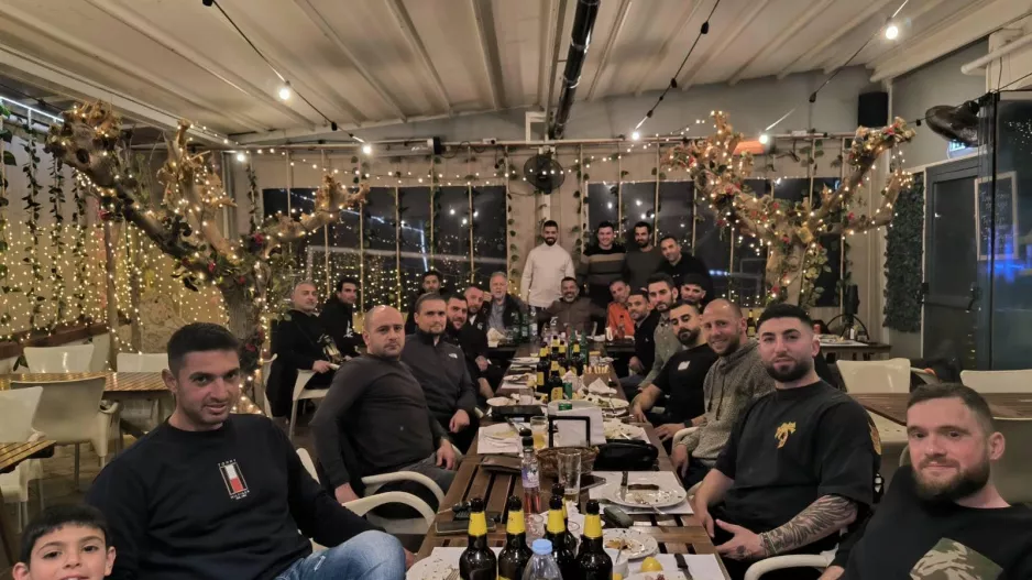 Δείπνο σε εξαιρετικό κλίμα