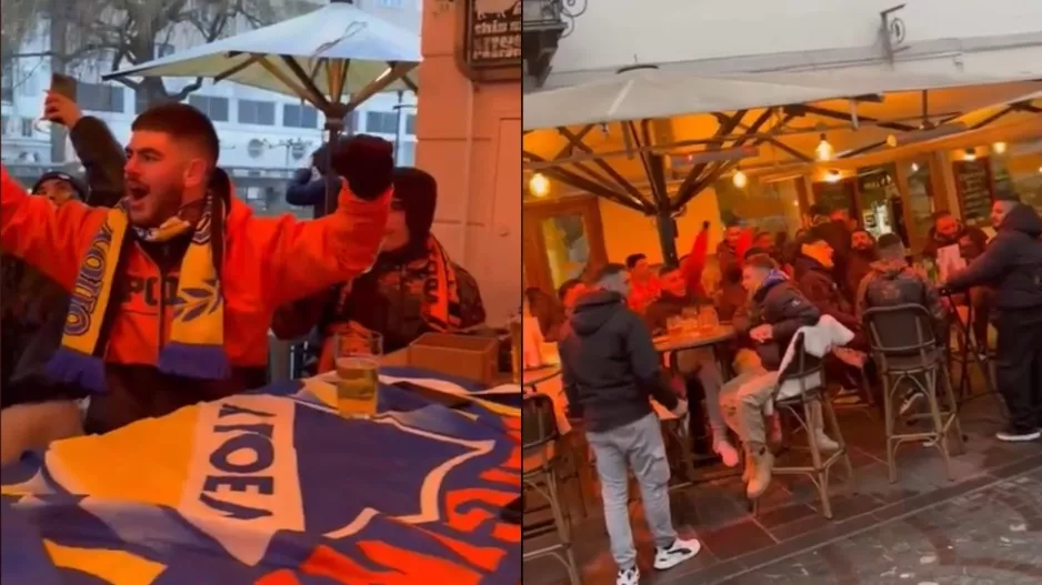 (Βίντεο Kerkida) “ΑΠΟΕΛάρα  μου σε αγαπώ” στη Σλοβενία 