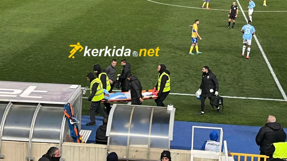 Αποχώρησε με φορείο ο Ζάιρο