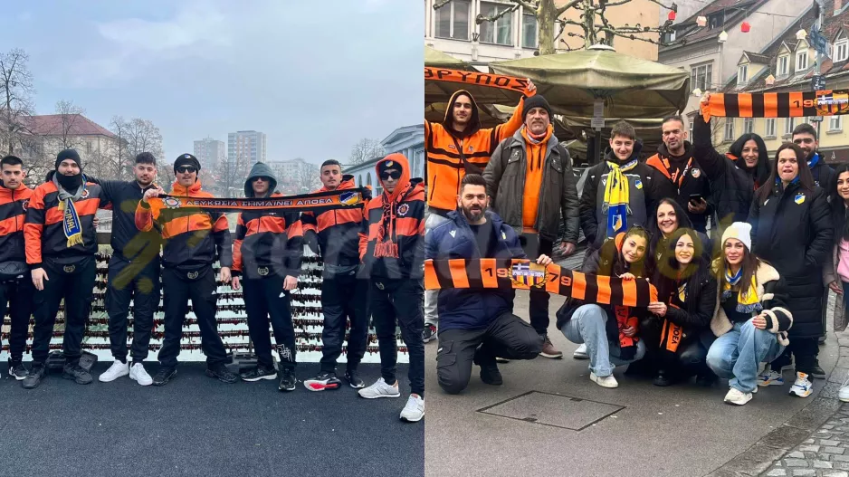 (Φώτος kerkida) Βάφτηκε... πορτοκαλί η Σλοβενία