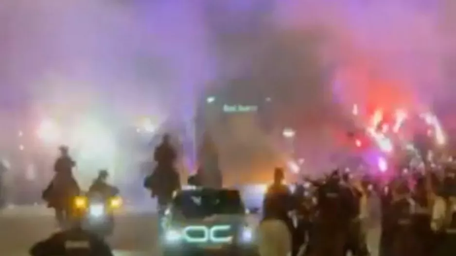 Οι οπαδοί της Ρεάλ επιφύλασσαν μαγική υποδοχή στην αποστολή της ομάδας