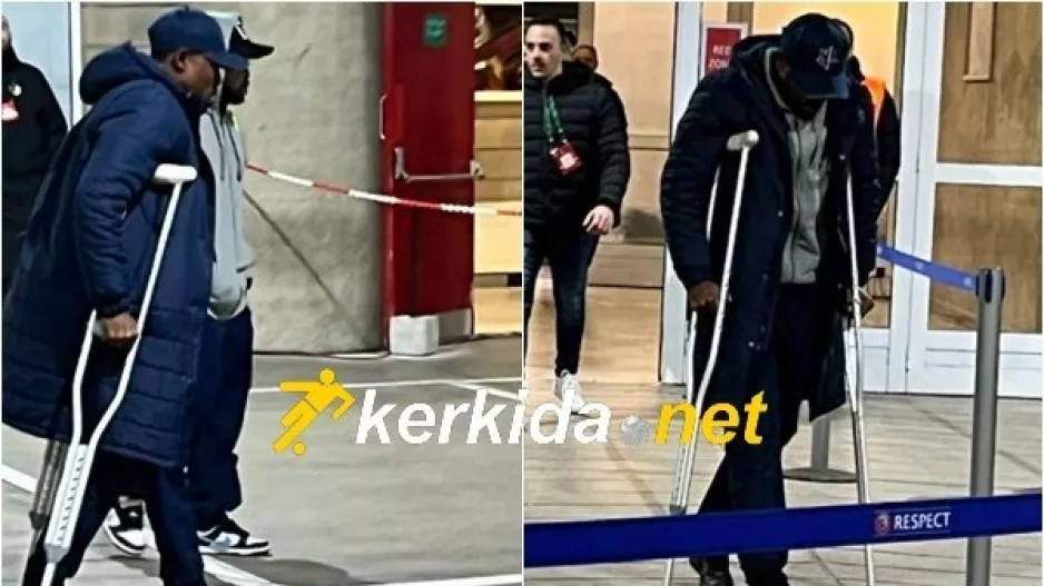 Αμπάνια/ Έφυγε με πατερίτσες απ' το ΓΣΠ