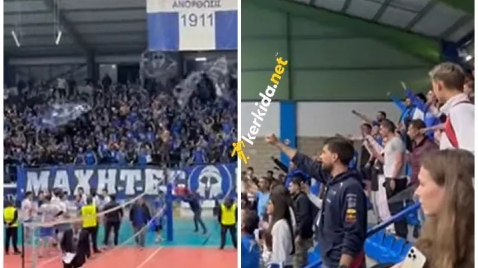 (ΒΙΝΤΕΟ Kerkida) Ρίγη συγκίνησης..."Βαγόρα ζεις, εσύ μας οδηγείς"