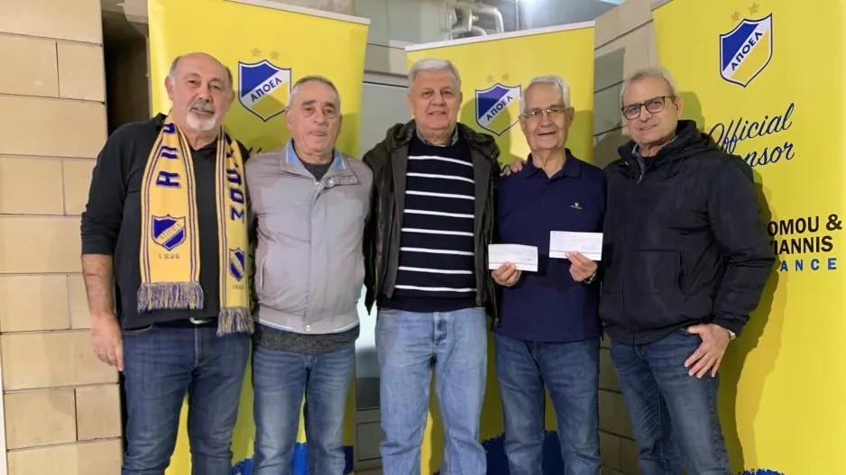 Πρωινή συνάντηση παλαιμάχων με Δ.Σ. Εταιρείας ΑΠΟΕΛ  