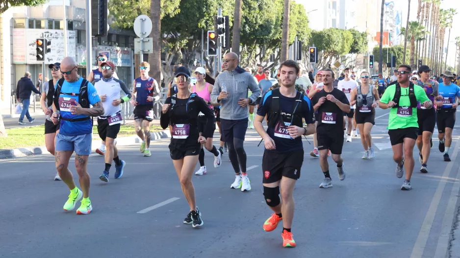 ΕΙΚΟΝΕΣ από τον ΟΠΑΠ Μαραθώνιο Λεμεσού