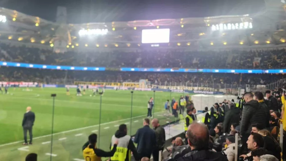 Καυτή ατμόσφαιρα... στην "OPAP ARENA" (Βίντεο Kerkida)