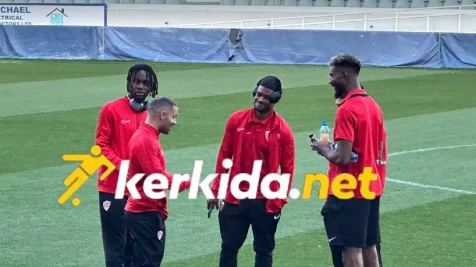 (ΦΩΤΟΣ kerkida) Άφιξη και… αναγνωριστική βόλτα 