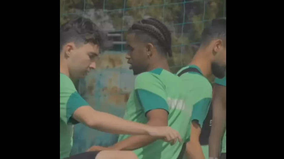 Πλάνα... από την προπόνηση