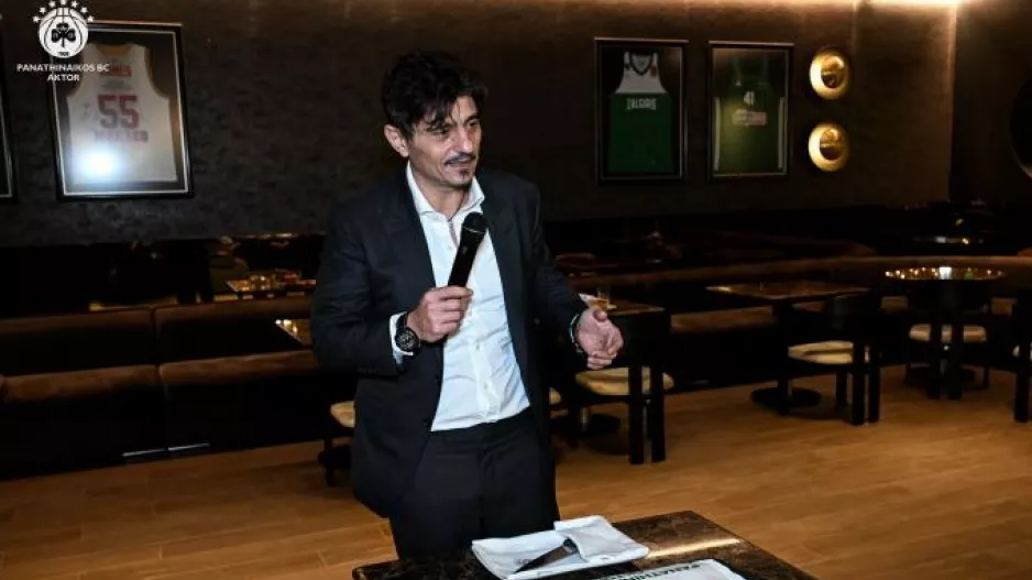 Έκοψε την πρωτοχρονιάτικη πίτα του στο VIP Lounge του ΟΑΚΑ ο Παναθηναϊκός