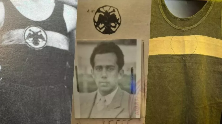 Σπουδαία δωρεά φανέλας του Αντώνη Παπαδόπουλου της ΕΟΚΑ