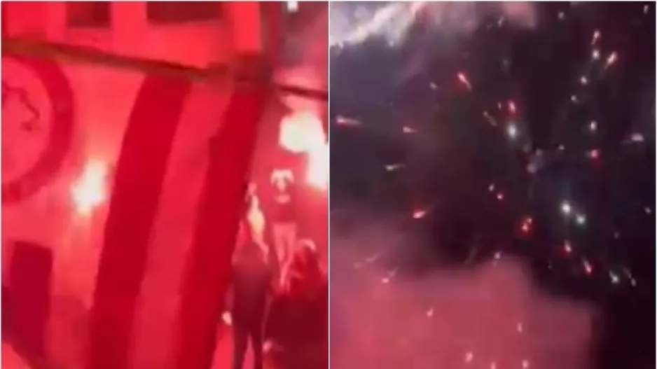 Στο Παραλίμνι, έγινε... κόκκινη η νύχτα για τα γενέθλια του Ολυμπιακού! (Βίντεο)