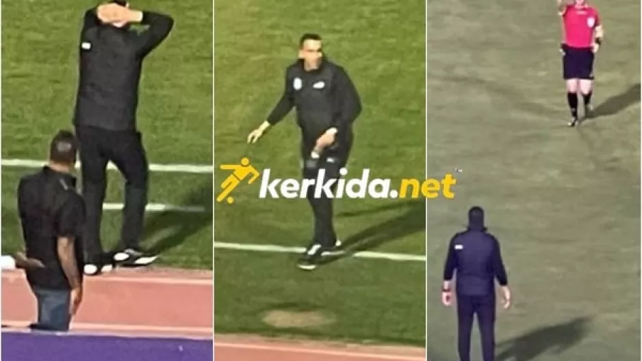 Έξαλλος ο Σωφρόνης/Ζήτησε πέναλτι, πήρε... κίτρινη