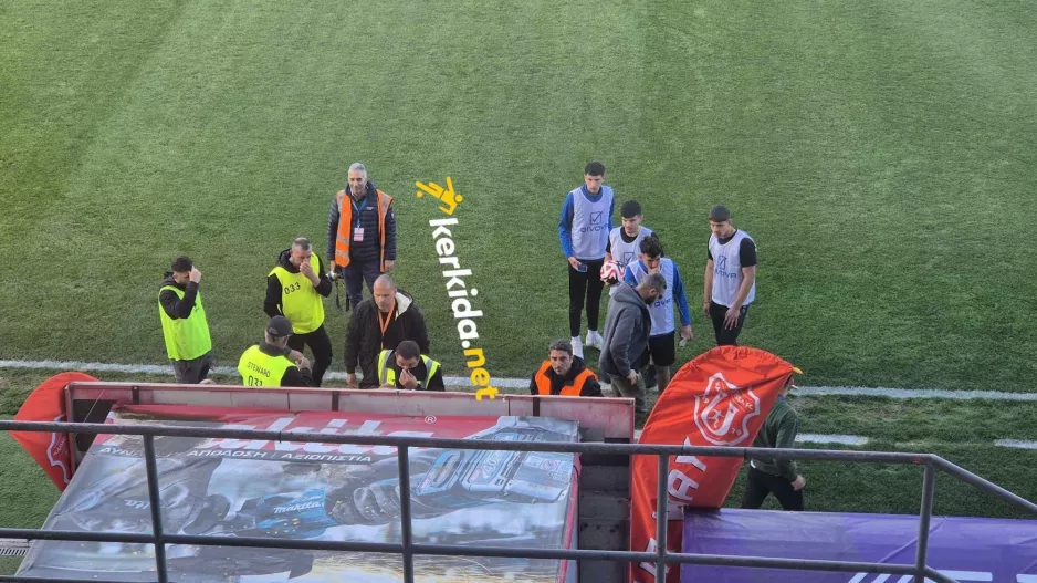 Ένταση πριν τη...σέντρα στο "Αμμόχωστος"