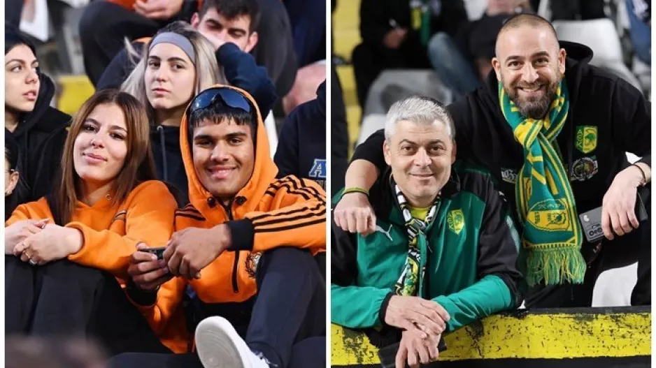 ΕΙΚΟΝΕΣ από τις κερκίδες στο ΓΣΠ