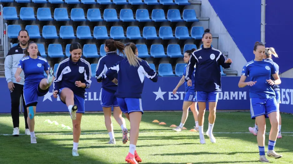 (Φώτος) Ολοκληρώθηκε χωρίς προβλήματα η προετοιμασία της Εθνικής Γυναικών