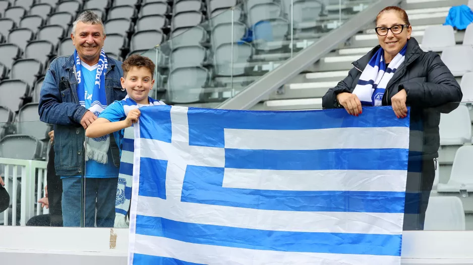 Ξεχώρισε η “γαλανόλευκη”