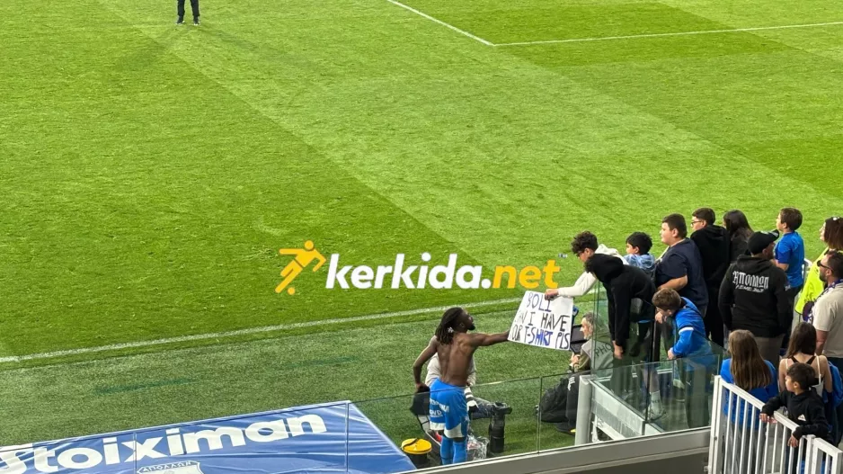 (Φώτος Kerkida) Μοίρασε... χαρά ο Μπολί!