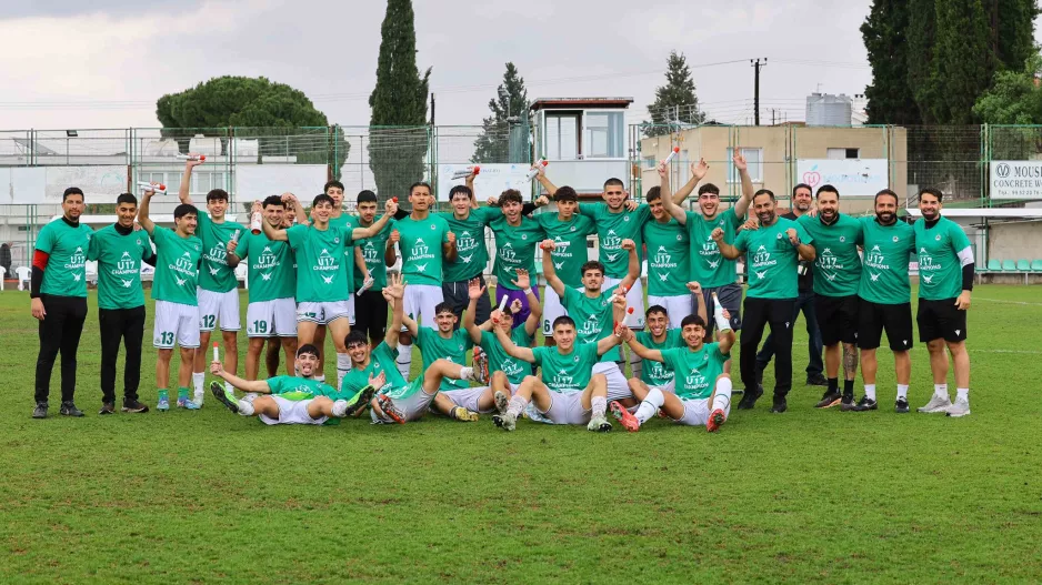 (Βίντεο/Φώτος) Ομόνοια Κ17: Τα πανηγύρια των πρωταθλητών