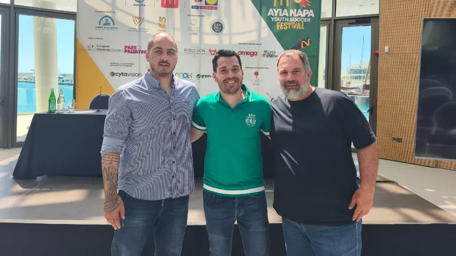 (Φώτος) "Μαζί συνεχίζουμε να επενδύουμε στη μόρφωση του Κύπριου προπονητή"