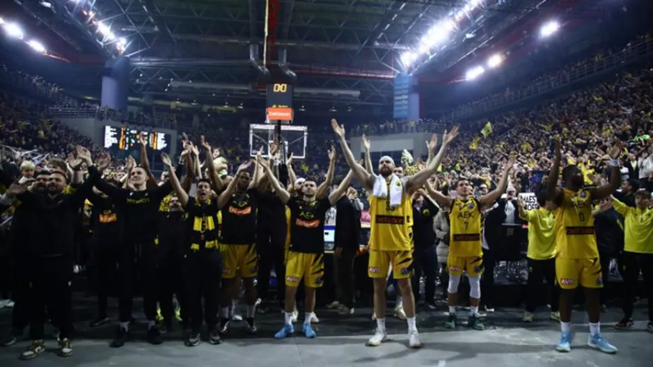 Η... Λερναία Ύδρα της ΑΕΚ Betsson BC και η «κιτρινόμαυρη» λαοθάλασσα που κατέφτασε!
