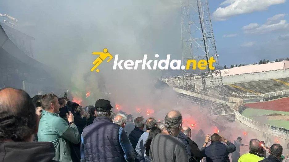 (ΒΙΝΤΕΟ Kerkida/φώτος) Καυτή...υποδοχή